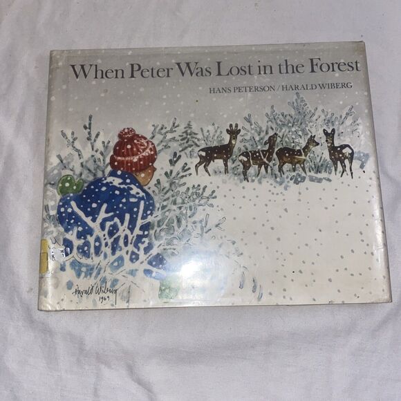 When Peter Was Lost In Forest Hans Peterson & Harald Wiberg Hardcover 1970 - Picture 1 of 8